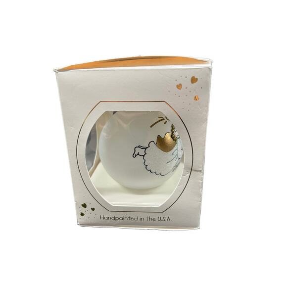 Heart Gifts by Teresa Hand Painted Christmas Ornament Friendship - New in Box - Picture 2 of 4